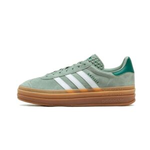 Adidas Gazelle Bold Silver Green_1