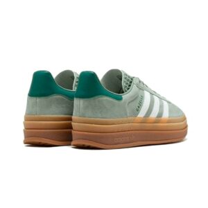 Adidas Gazelle Bold Silver Green_2