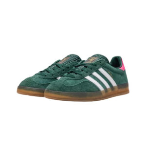 Adidas Gazelle Indoor Collegiate Green Lucid Pink (W)_2