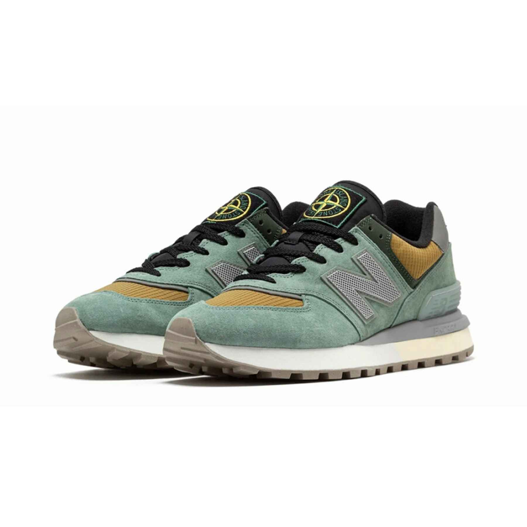 New Balance 574 Legacy Stone Island Light Green_2