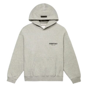 Fear of God Essentials Hoodie Dark Oatmeal - 1