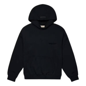 Fear of God Essentials Hoodie Stretch Limo Black - 1