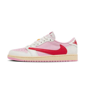 Jordan 1 Retro Low OG SP Travis Scott Tropical Pink_1